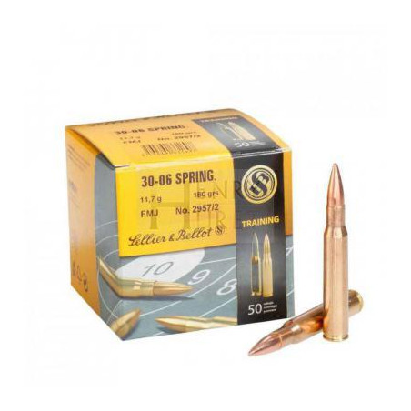 SELLIER BELLOT 30-06 FMJ 180GR X50