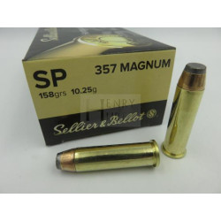 SELLIER BELLOT 357 MAG 158GR SP X50