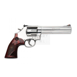 SMITH ET WESSON 686 PLUS 357 MAG 7CPS  6 POUCES CROSSE BOIS