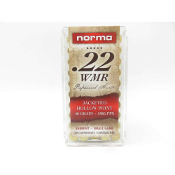 NORMA 22 MAGNUM JHP 40GR X50