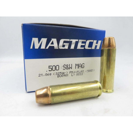 MAGTECH 500 SW MAG 325GR FMJ-FLAT X20