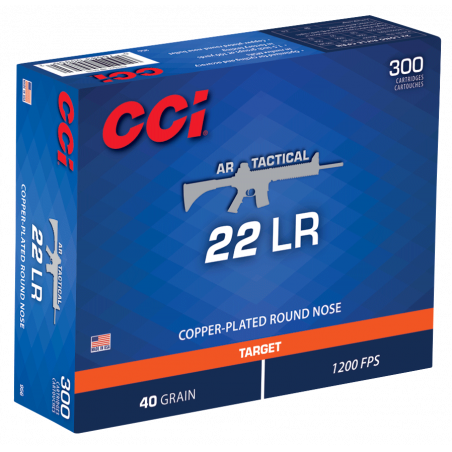 CCI AR TACTICAL 22LR 40 GRAIN X300