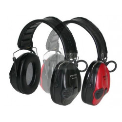 CASQUE PELTOR SPORTAC ROUGE ET NOIR