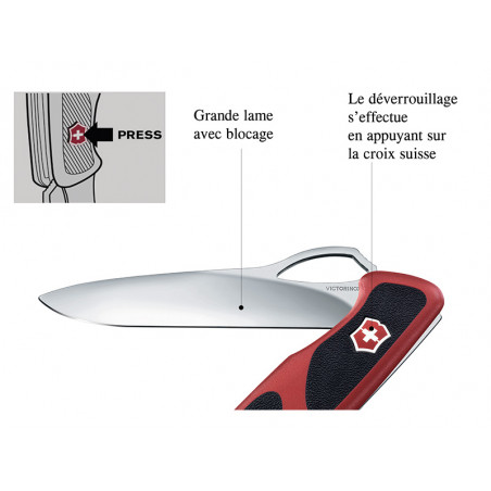 VICTORINOX RANGERGRIP 61 RED-BLA