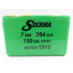 OGIVES SIERRA CAL 7MM 284 150GR HPBT MATCH