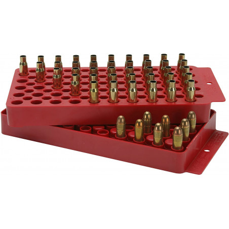 MTM UNIVERSAL LOADING TRAY ALL CALIBERS RED