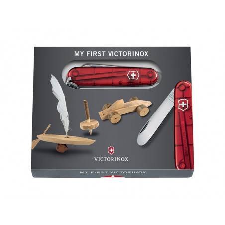 VICTORINOX SET MY FIRST VICTORINOX RUBIS + SCIE