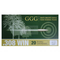 GGG 308WIN MATCH SIERRA 180 GRS HPBT X20