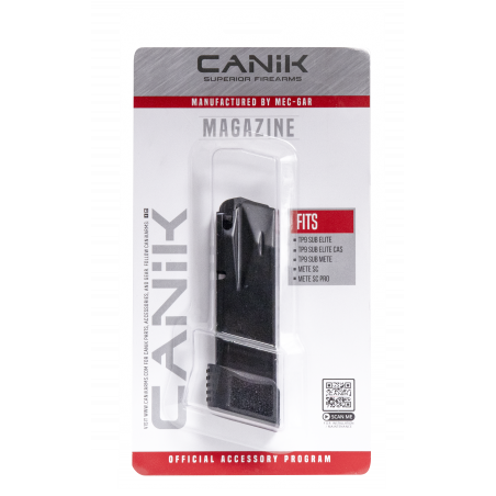 CHARGEUR CANIK TP-9 SUB ELITE 9MM 15 CPS