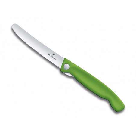 COUTEAU OFFICE PLIANT VERT VICTORINOX