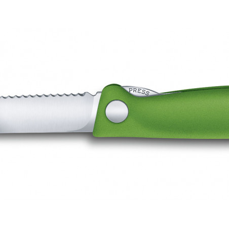 COUTEAU OFFICE PLIANT VERT VICTORINOX