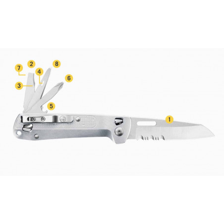 LEATHERMAN K2X ARGENT EN BOITE