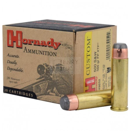 HORNADY 500 SW 500GR FP XTP