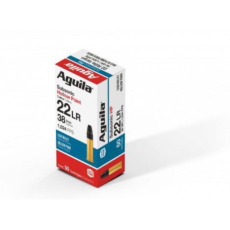 AGUILA 22LR SUBSO 38GR HP X50