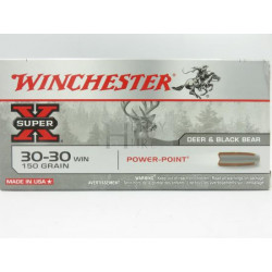 WINCHESTER SUPER X 30-30 POWER POINT 150GR X20