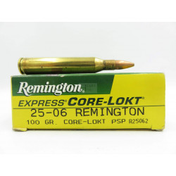 REMINGTON 25-06 REM 100GR CORE-LOKT X20