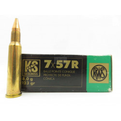 RWS 7X57R 123 GR KS X20