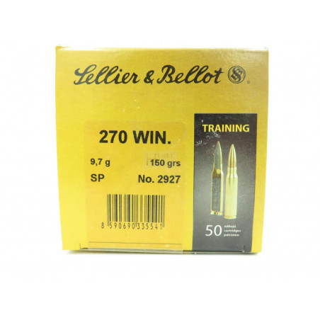 SELLIER BELLOT 270WIN SP 150GR X50