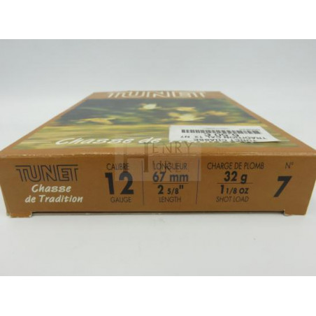 TUNET CHASSE TRADITION CAL 12-67 32g N7 x10