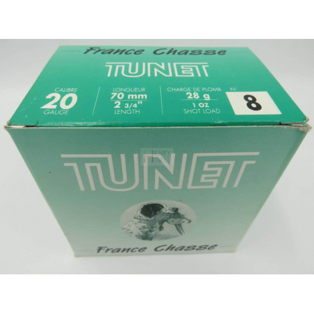 TUNET FRANCE CHASSE CAL 20 PB N8 X25