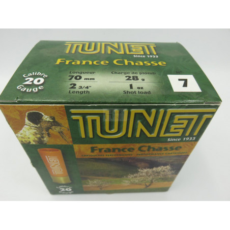 TUNET FRANCE CHASSE CAL 20 PB N7 X25