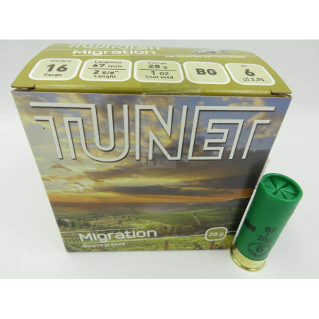 TUNET MIGRATION CAL 16 N6 BG 28G X25