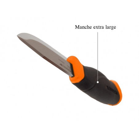 MORA COMPANION HEAVY DUTY F NOIR-ORANGE CARBONE