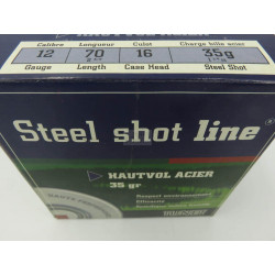 Cart TUNET cal 12 35g Pl 4 HAUTVOL ACIER Boite de 25