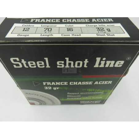 TUNET CAL 12-70 32g Pl 2 FRANCE CHASSE ACIER X25