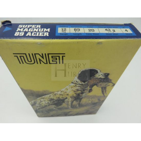 TUNET Cal 12-89 42g Pl4 ACIER STEEL SHOT X10