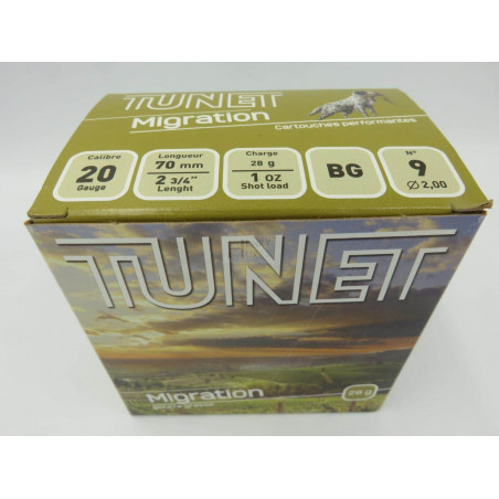 TUNET MIGRATION CAL 20 N9 BG 28G X25