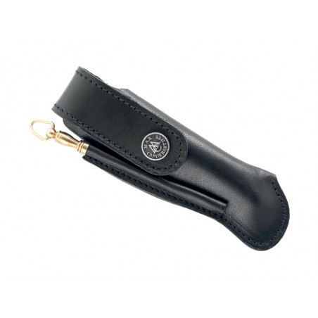 ETUI CUIR LAGUIOLE 12CM NOIR +