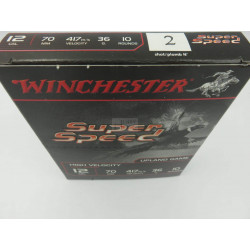 WINCHESTER SUPER SPEED 12-70 36G PB2 BJ X10