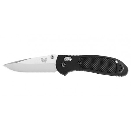 BENCHMADE GRIPTILIAN LAME 88MM MANCHE GFN CLIP REVERSIBLE