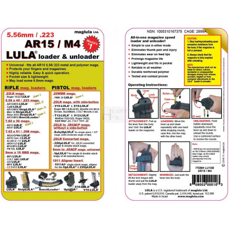 UPLULA CHARGETTE AR15-M4 556-223R