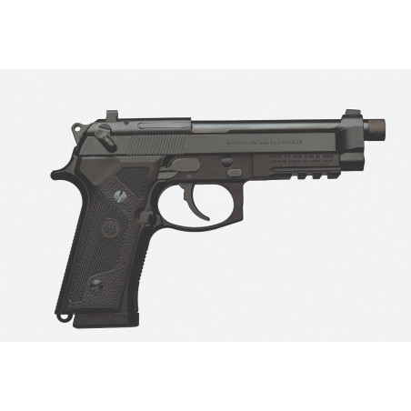 BERETTA M9 A3 9X19 BLACK CERAKOTE FILETE 1-2X28