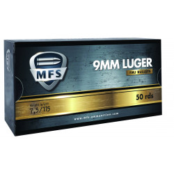 MFS 9X19 124GR FMJ X50