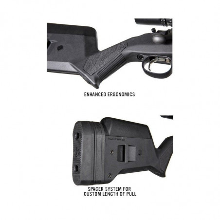 MAGPUL CROSSE HUNTER REMINGTON 700 SA NOIR