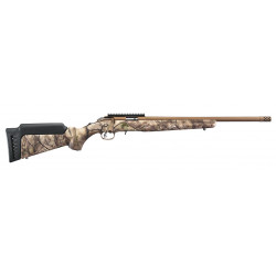 RUGER AMERICAN RIMFIRE 22LR 10CPS 18" 46CM FILET 1-2-28" CAMO