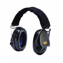 CASQUE ANTI-BRUIT SUPREME PRO-X NOIR GEL SERRE TETE CUIR