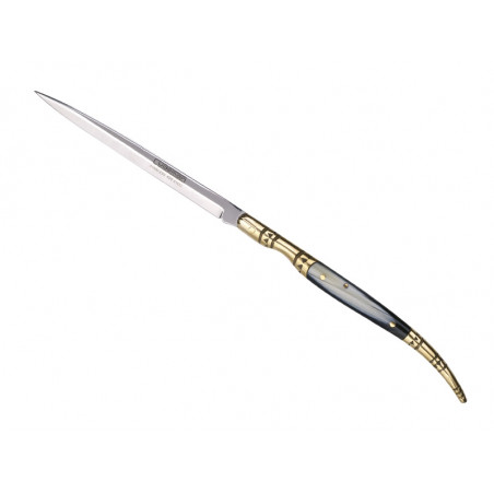 COUTEAU STYLET CORNE