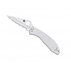 SPYDERCO DELICA 4 LAME A DENTS