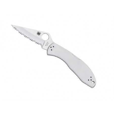 SPYDERCO DELICA 4 LAME A DENTS