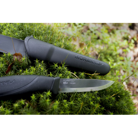 MORA COMPANION NOIR INOX