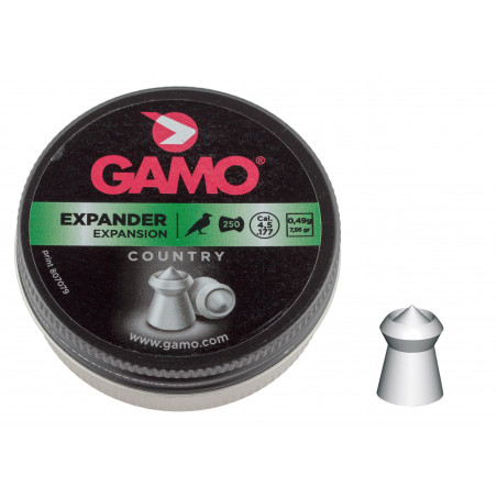 250 PLOMB GAMO 45 EXPANDER POINTUE