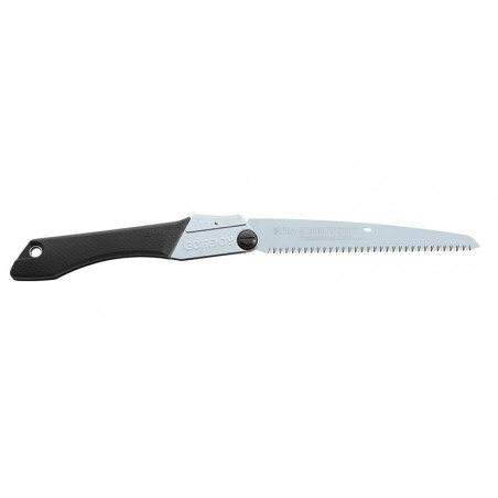 GOMBOY PLIANTE LAME DROITE 210MM POIGNEE NOIRE ETUI RIGIDE