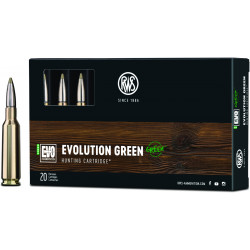 RWS 300WIN MAG 139 GRAINS 9 GR  EVO GREEN