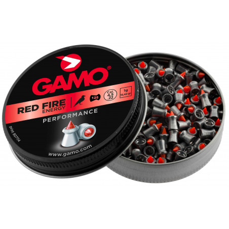 125 PLOMBS GAMO RED FIRE 45MM