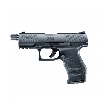 WALTHER PPQM2 TACTICAL CAL 22LR 4,6'', 12 COUPS, CANON FILETE