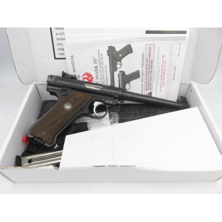 RUGER MARK IV 75 ÈME ANNIVERSAIRE 22LR REF: 5328